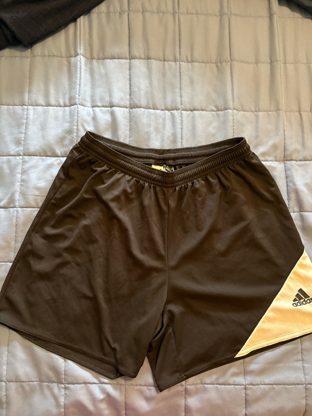 Adidas Women’s Athletic Shorts with White Side Panel